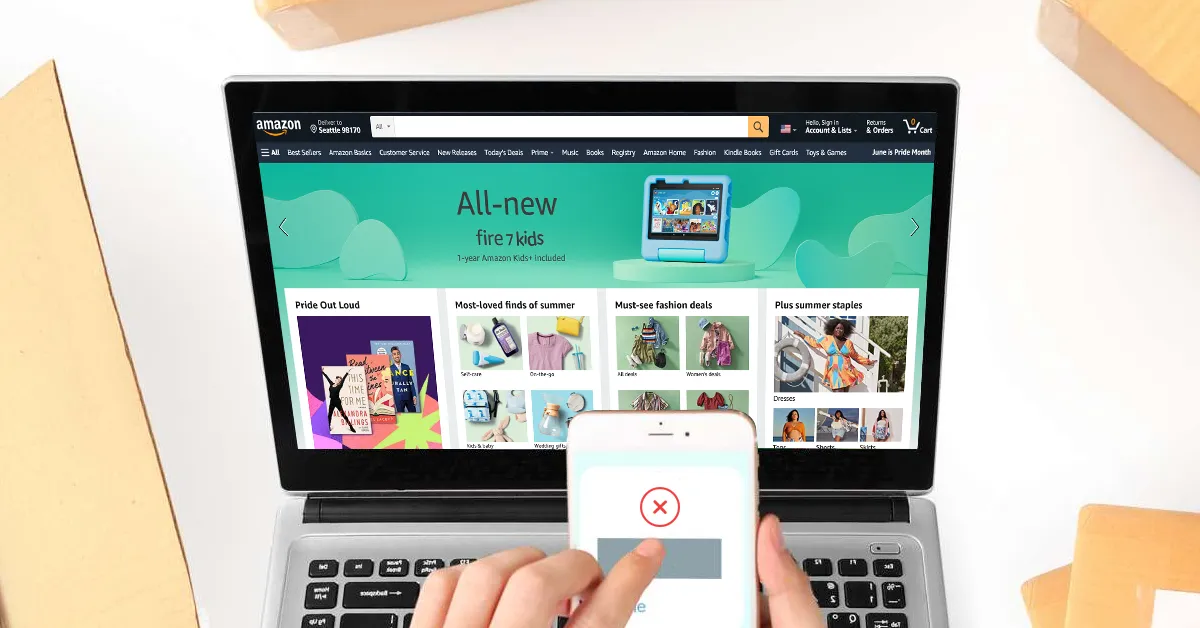 những sai lầm khi bán hàng trên Amazon